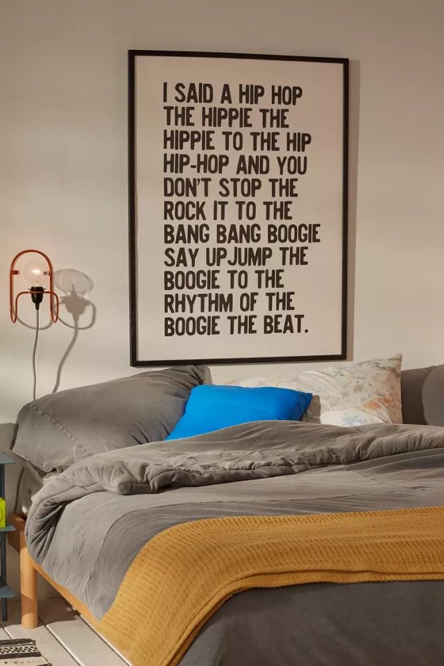 Honeymoon Hotel Rapper's Delight Art Print | Urban Outfitters (US and RoW)