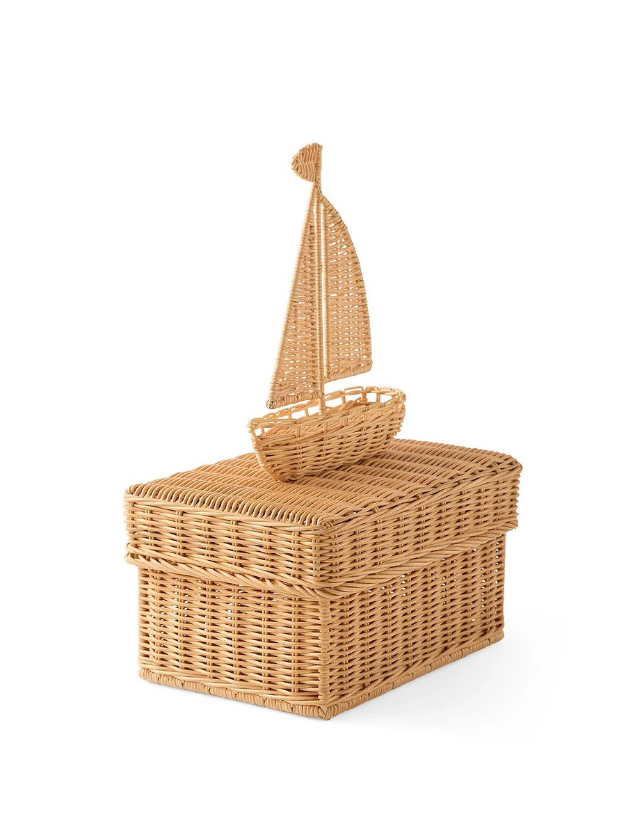 Wicker Trinket Box | Serena and Lily