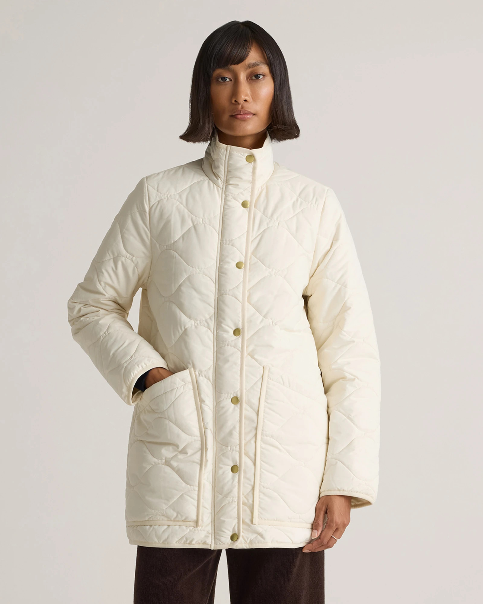 Featherless Quilted Long Puffer Jacket | Quince