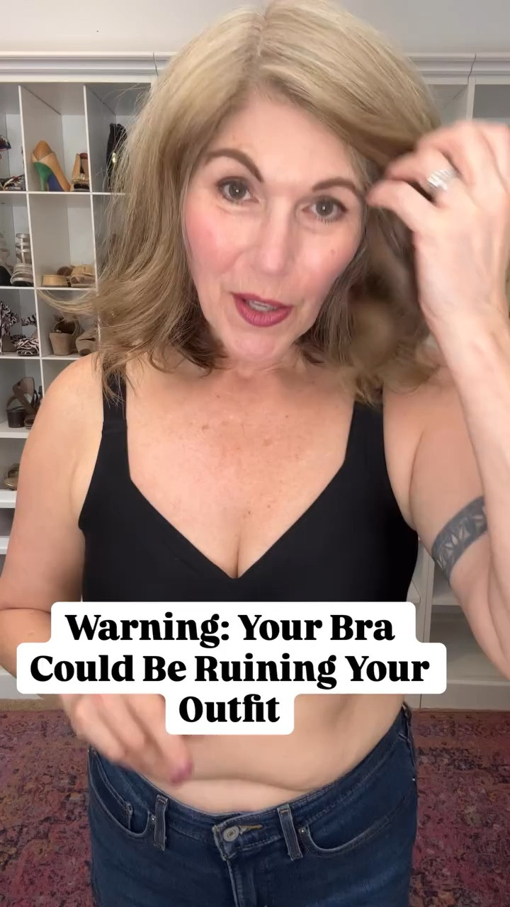 It’s time to say bye-bye to bras that are too skimpy, don’t fit, don’t flatter or are just too dang uncomfortable. 

We need a bra that works WITH us, not against us. And I’ve found just the one to banish the bra bulge and help you look sleek, chic and feel confident in your body - and your clothes.

Comment BRA below and I’ll send you the link👇