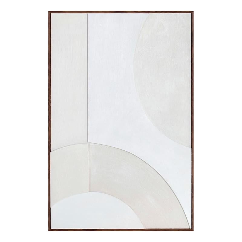 Crosby St. Framed Abstract Canvas Wall Art, 20x30 | At Home