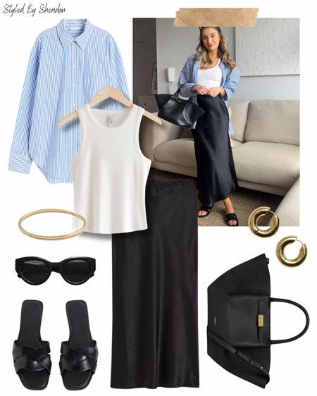 Get the look 📷 Styling a black slip skirt for S/S 🖤

#LTKstyletip #LTKSeasonal #LTKeurope