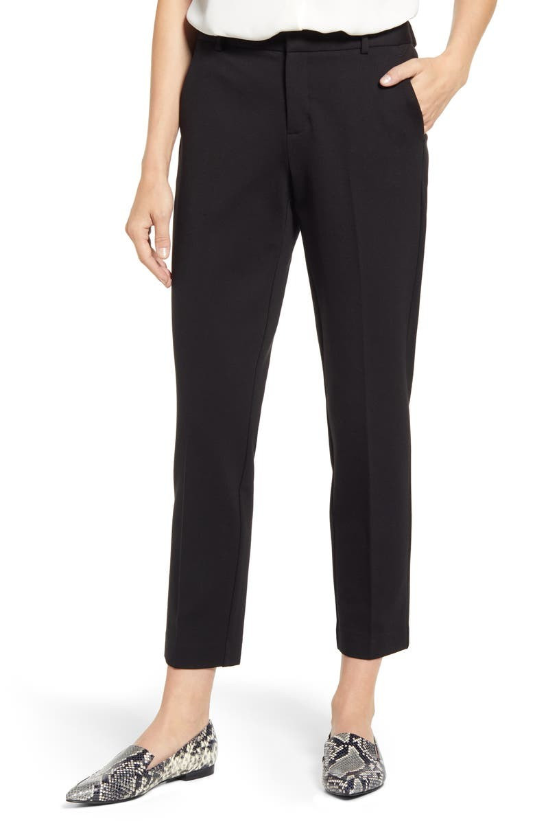Slim Leg Tech Ponte Ankle Pants | Nordstrom