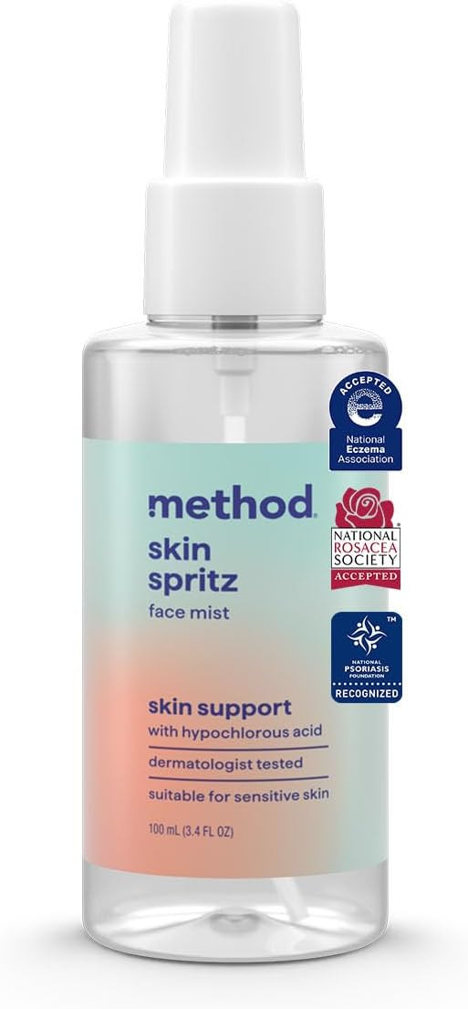 method Hypochlorous Acid Skin Spritz for Face, Travel Size, 3.4 fl oz | Amazon (US)
