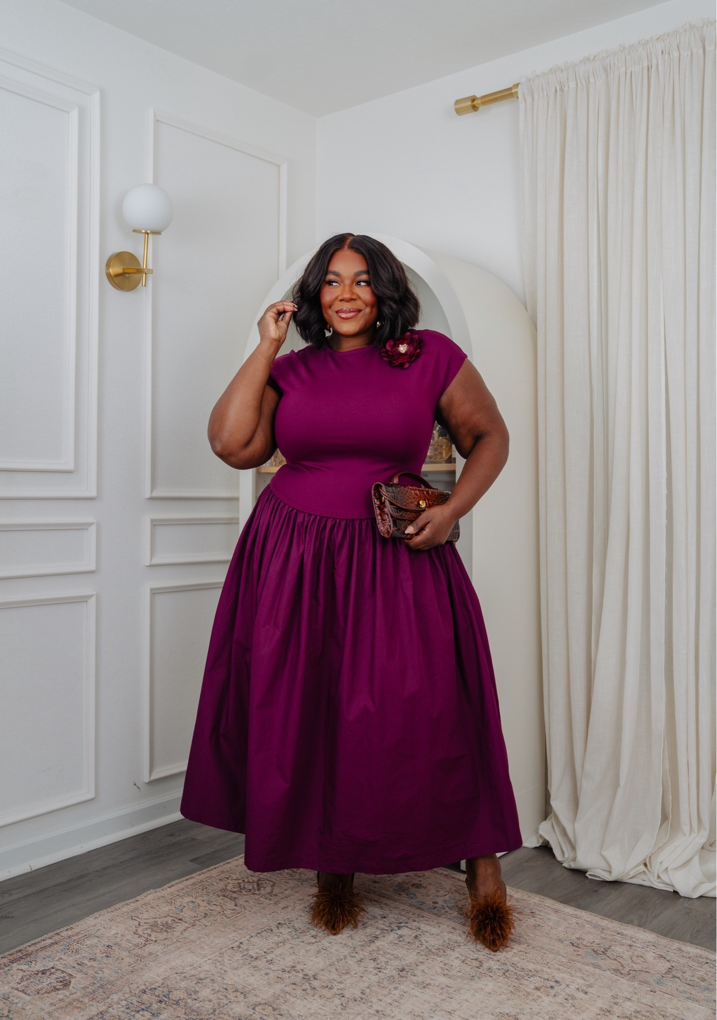 Walmart came through for the girls this fall! Can’t get over how luxe this color is! Also comes in navy. Shoes are old but linked similar.

Size XL

#LTKPlusSize #LTKWorkwear