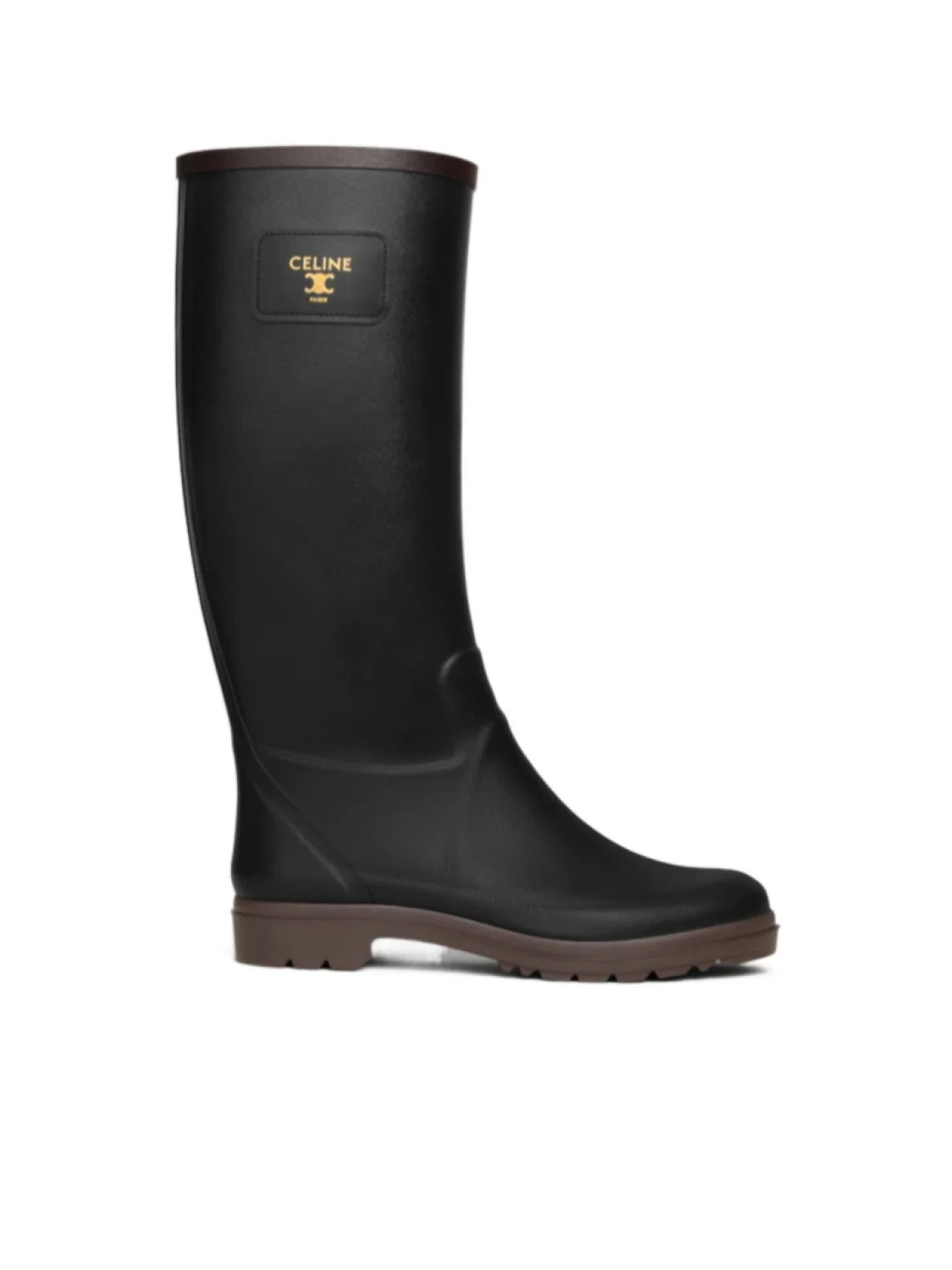 CELINE RAIN BOOTS IN NATURAL RUBBER | Senser US