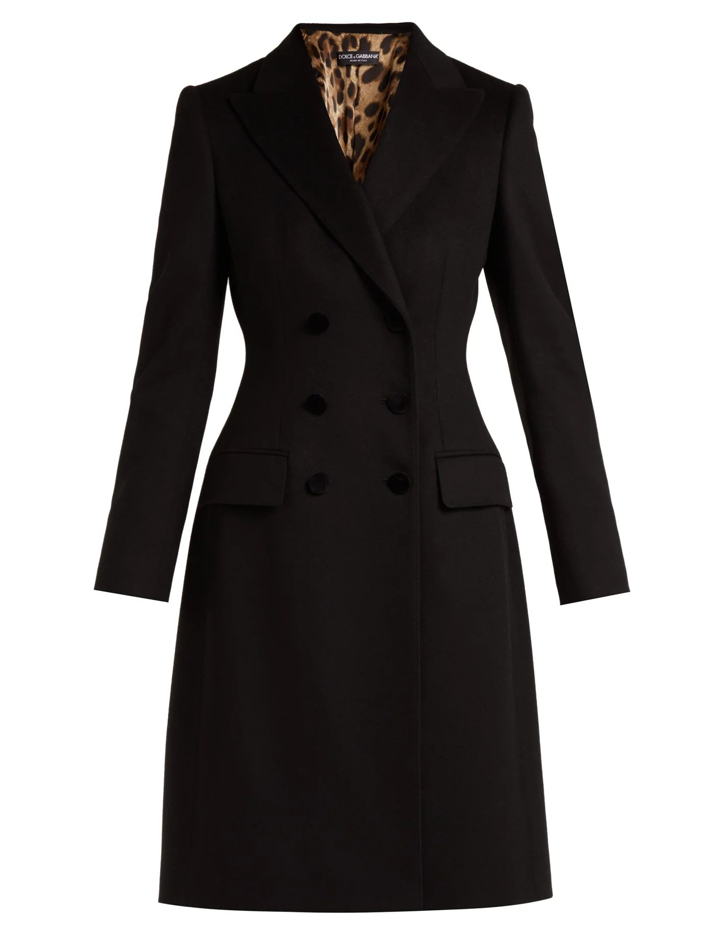 Double-breasted wool and cashmere-blend coat | Matches (US)