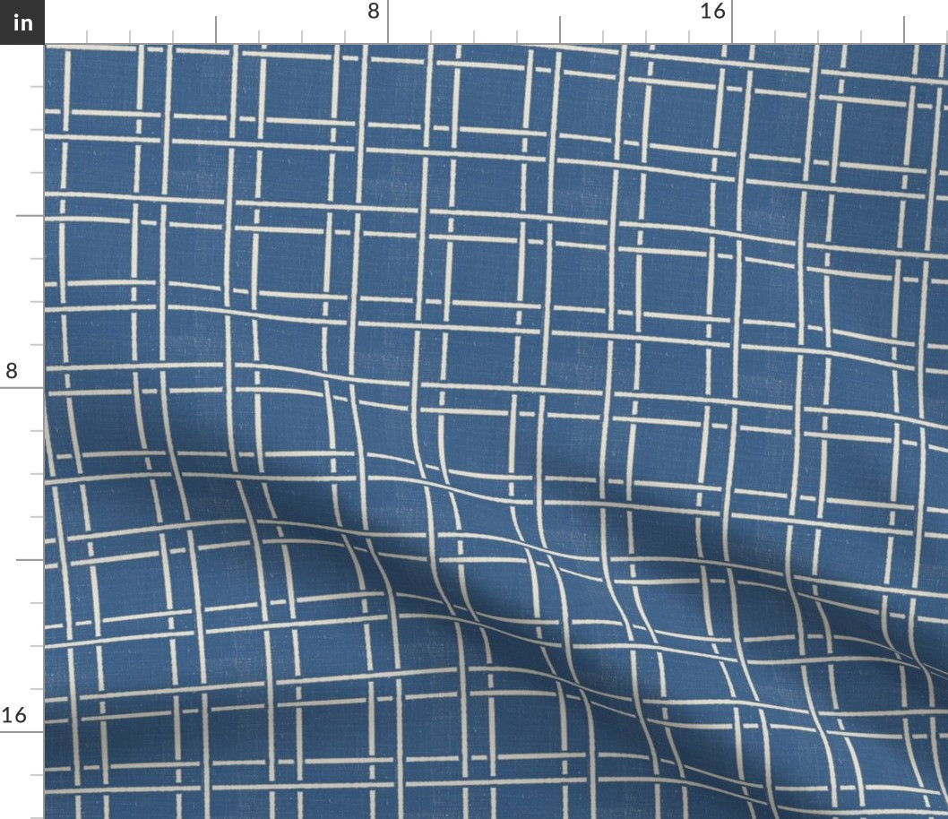 4Autumnal Table Coordinate Blue Fabric bytaranealart | Spoonflower