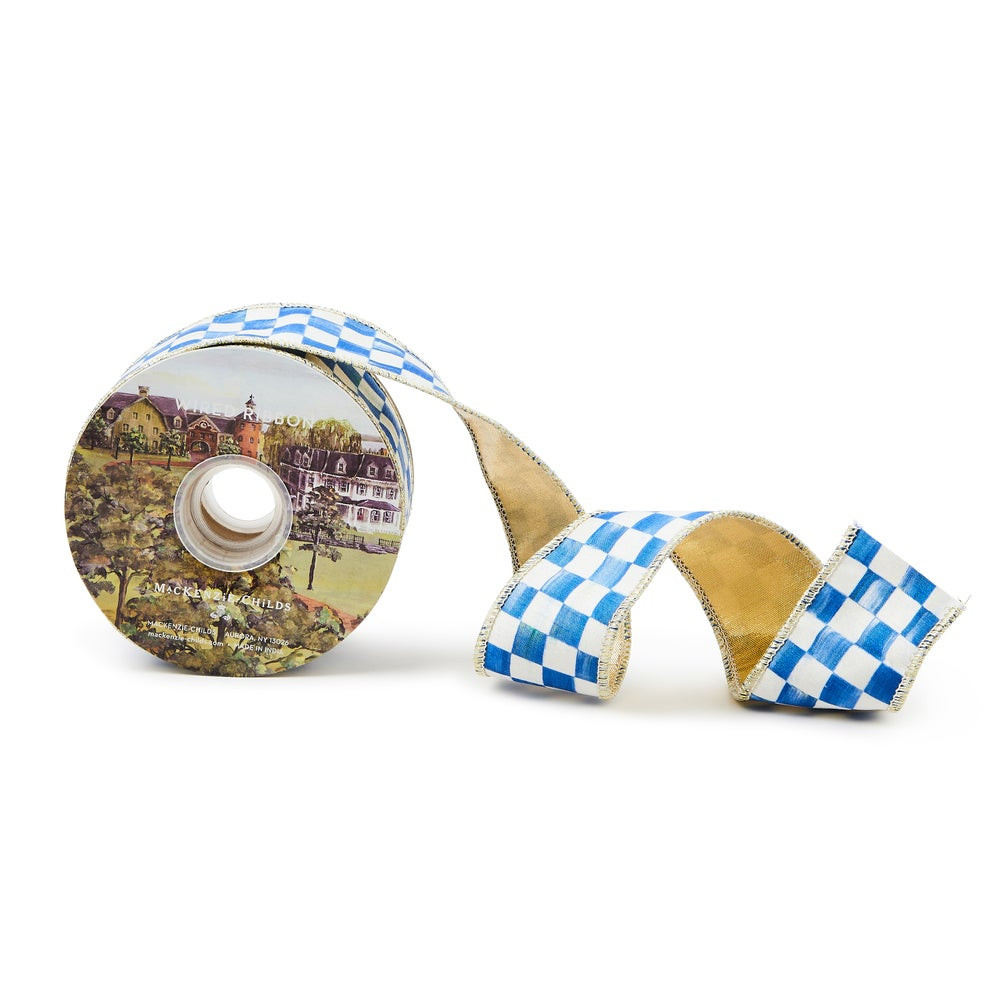 Royal Check 2" Ribbon | MacKenzie-Childs