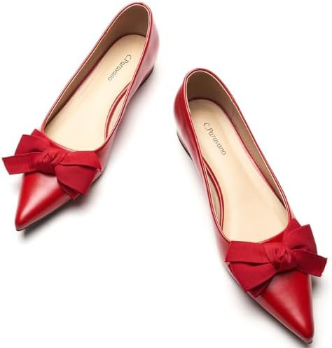 C.Paravano Flats for Women | Womens Flats | Pointed Toe Flats for Women | Ballet Flats | Women's ... | Amazon (US)