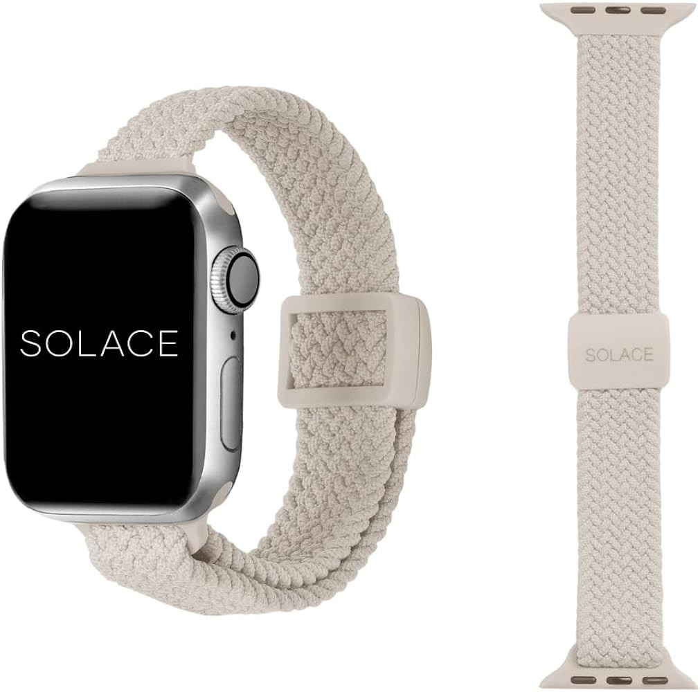 Solace Bands Imperium Adapt Wide Adjustable Nylon Braided Watch Band - Compatible with All Apple ... | Amazon (US)