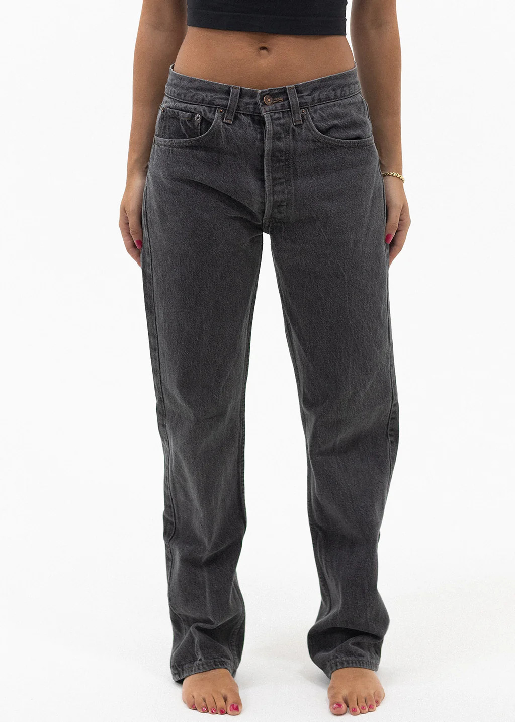 "Vintage Black" Wash Custom Jeans *CUSTOM ORDER* | aligrace