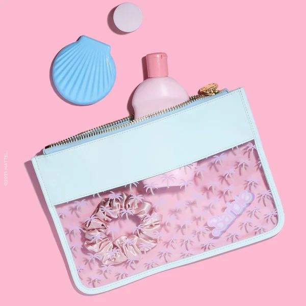 Malibu Barbie™ Clear Flat Pouch | Stoney Clover Lane