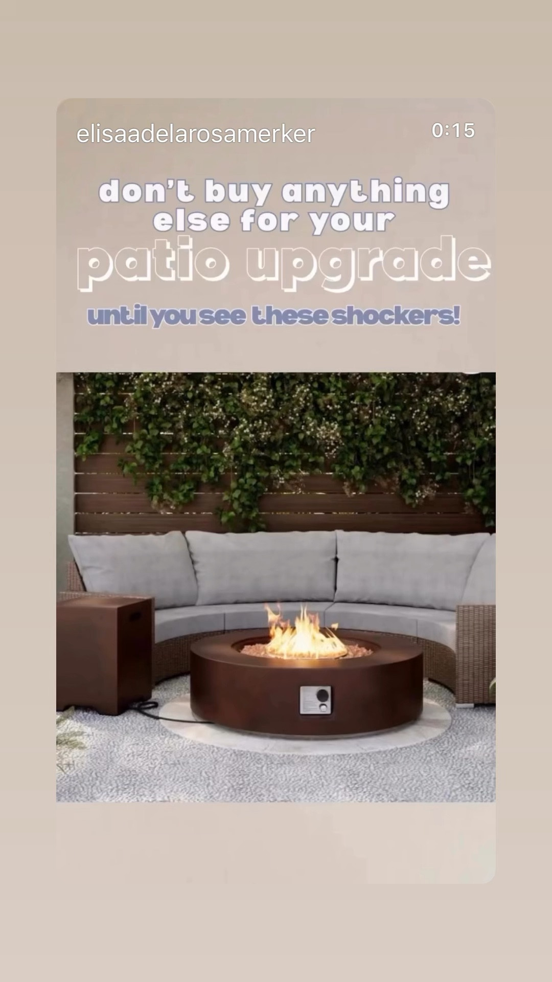I’m actually in awe 🤯🤎

These outdoor sets look like they’re from Pottery Barn / Restoration Hardware —but they’re from Walmart… and the prices are insane right now.

A full sofa + fire pit set, designer-looking textures, and everything you need to completely transform your outdoor space.

If you’ve been thinking about upgrading your patio…
this is your moment ✨

📌 Save this before these sell out
🔗 Linked for you

#WalmartFinds #LuxuryForLess #PatioInspo #OutdoorLiving #HomeFinds #FirePitSet #BackyardGoals #ClearanceFinds

#LTKSeasonal #LTKHome