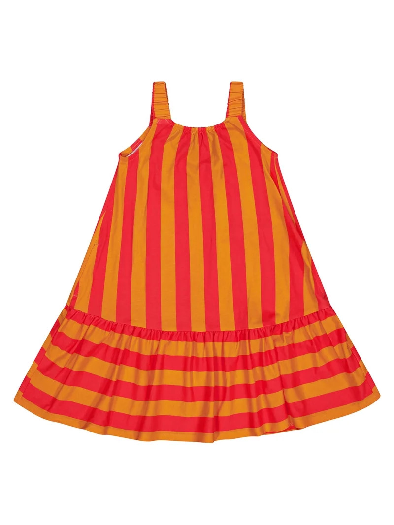 Wonder Nation Girls Swing Dress, Sizes 4-18 & Plus | Walmart (US)