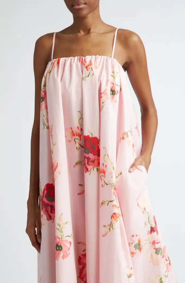 Zimmermann Lightburst Puff Midi Dress | Nordstrom | Nordstrom