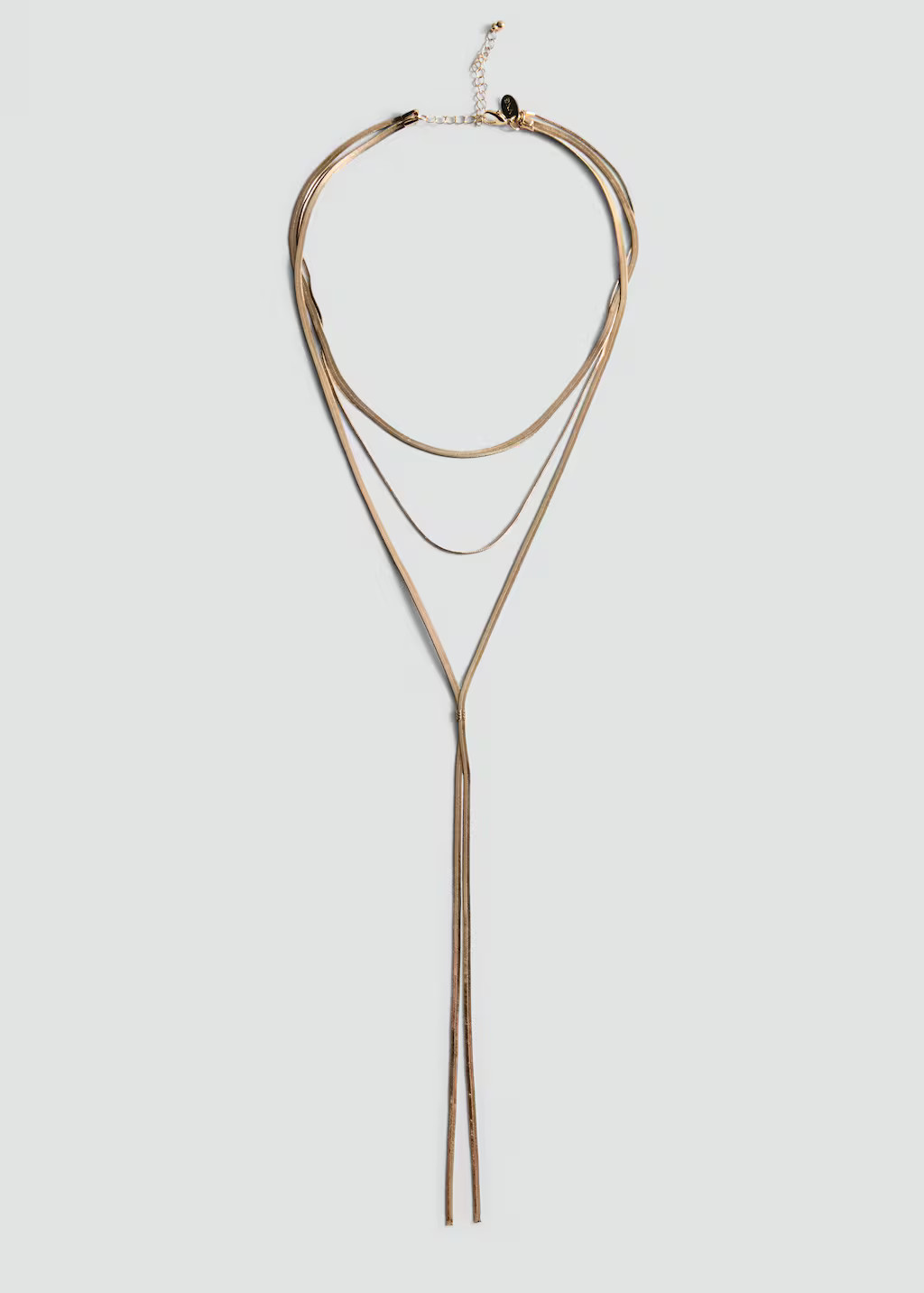 Wasserfallkette mit Strass - Damen | MANGO Deutschland | Mango EU