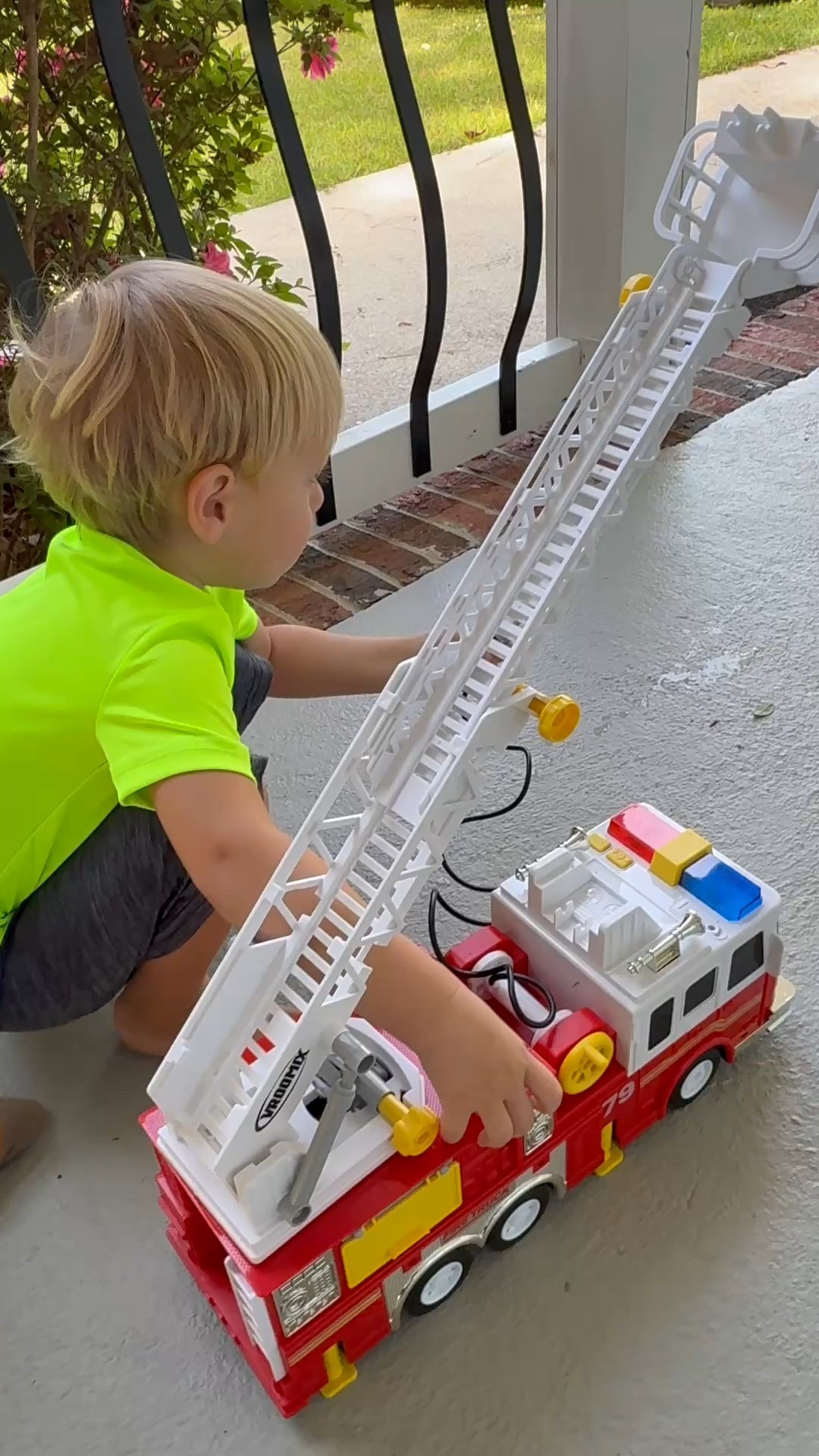 A fire truck that actually sprays water and has working sirens! Toddler approved! 🚨 

#LTKGiftGuide #LTKFindsUnder50 #LTKKids