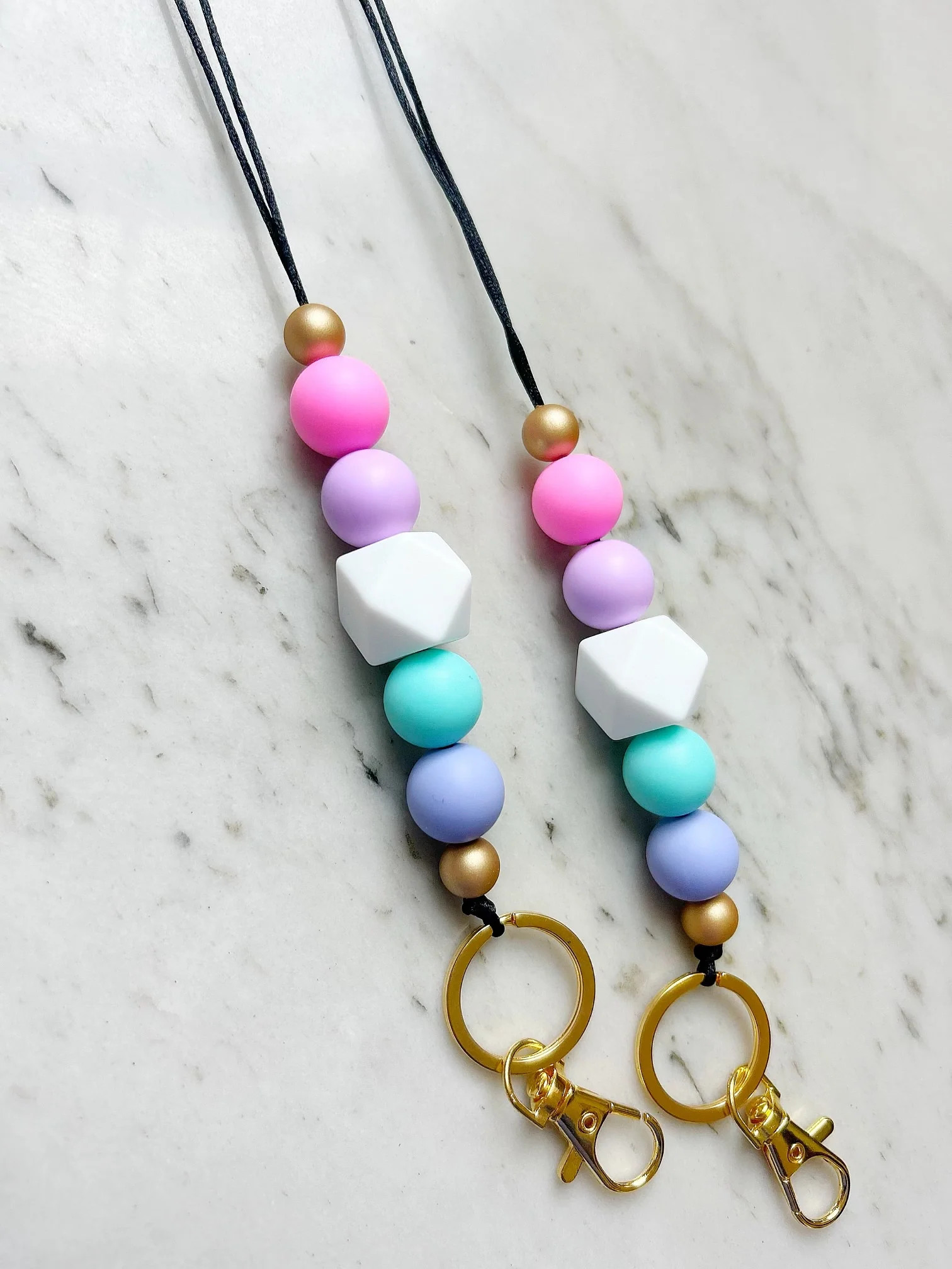 Bubblegum Yum Lanyard | Lanyard Lovebirds