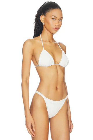 X Paige Lorenze Tide Knit Bikini Top
                    
                    Frankies Bikinis | Revolve Clothing (Global)