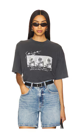 Ashton Concert Tee in Washed Black | Revolve Clothing (Global)