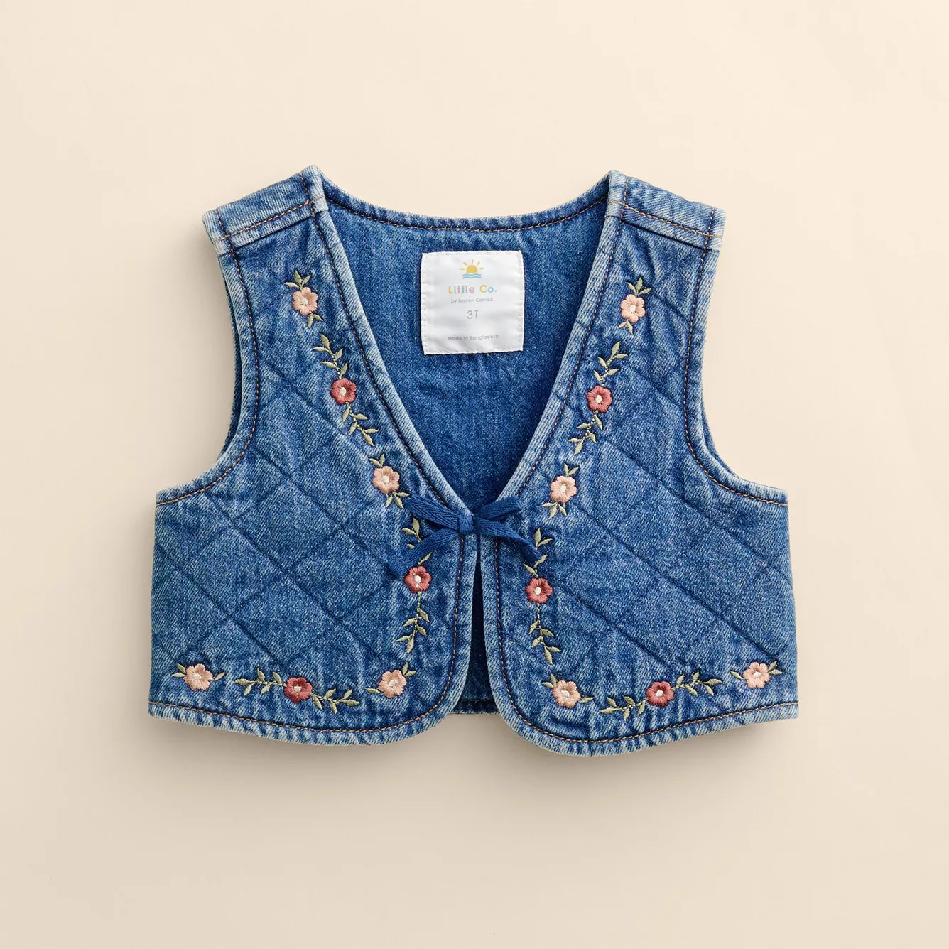 Girls 4-12 Little Co. by Lauren Conrad Organic Quilted Vest | Kohl's
