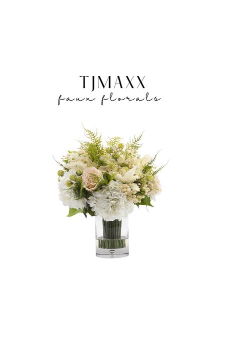 Beautiful designer faux floral arrangement at Tjmaxx plus more new arrivals 

#LTKFindsUnder100 #LTKSaleAlert #LTKHome
