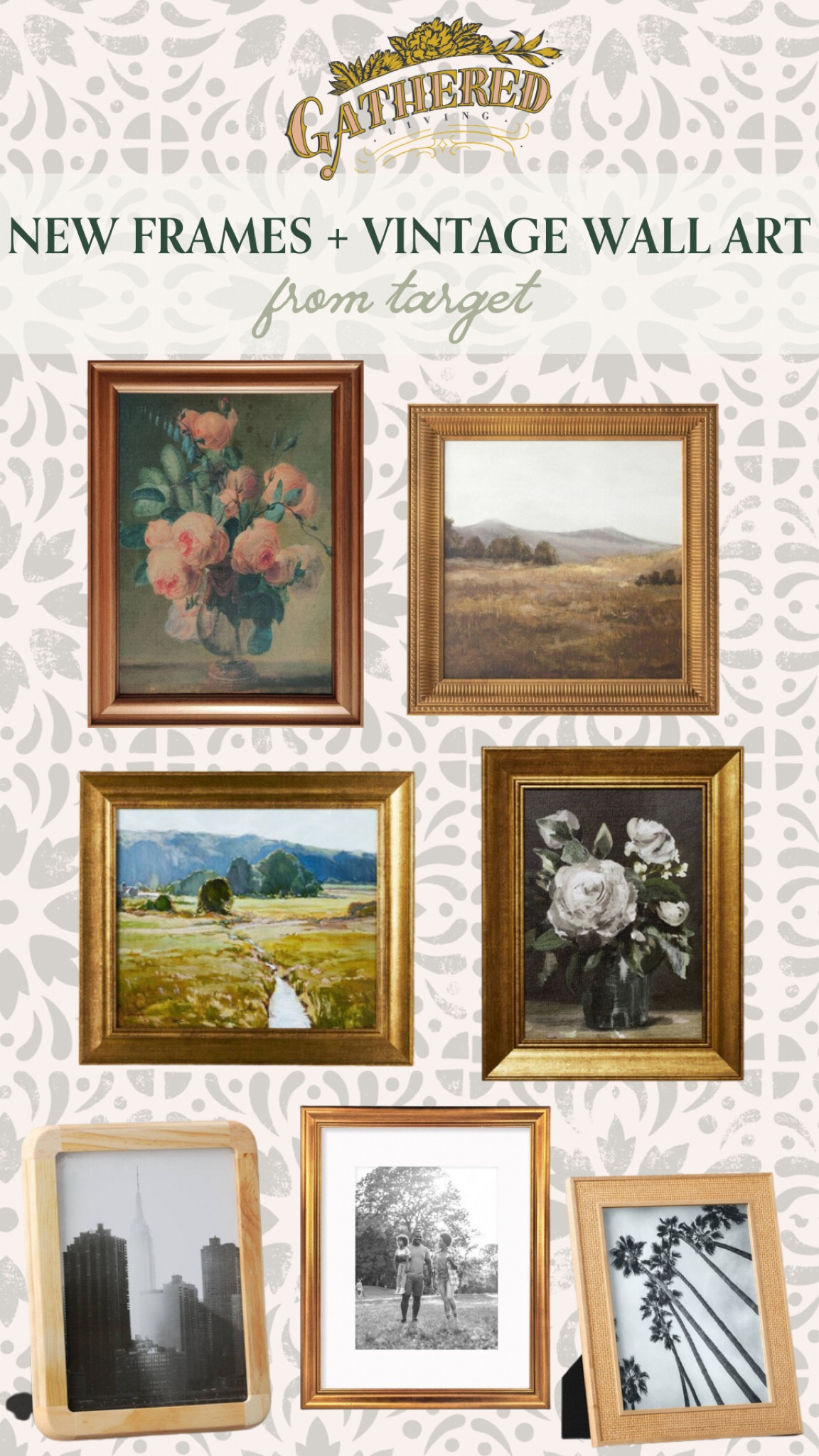 New Frames & Vintage Wall Art from Target 

Wall Art, Frames, Target Finds, Target Home Decor, Vintage Inspired Art 

#LTKhome #LTKstyletip