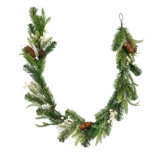 6ft. White Berry & Pinecone Garland by Ashland® | Michaels | Michaels Stores