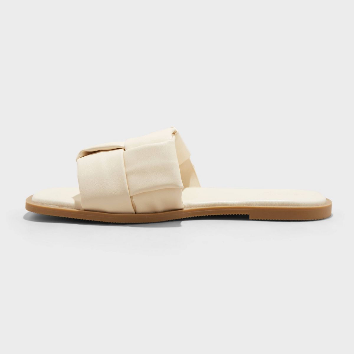 Women's Mara Footbed Sandals - Universal Thread™ Cream | Target