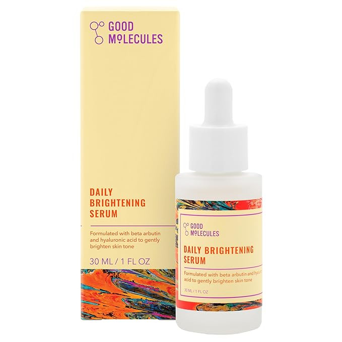 Good Molecules Daily Brightening Serum - Hydrating Facial Serum with Beta Arbutin and Hyaluronic ... | Amazon (US)