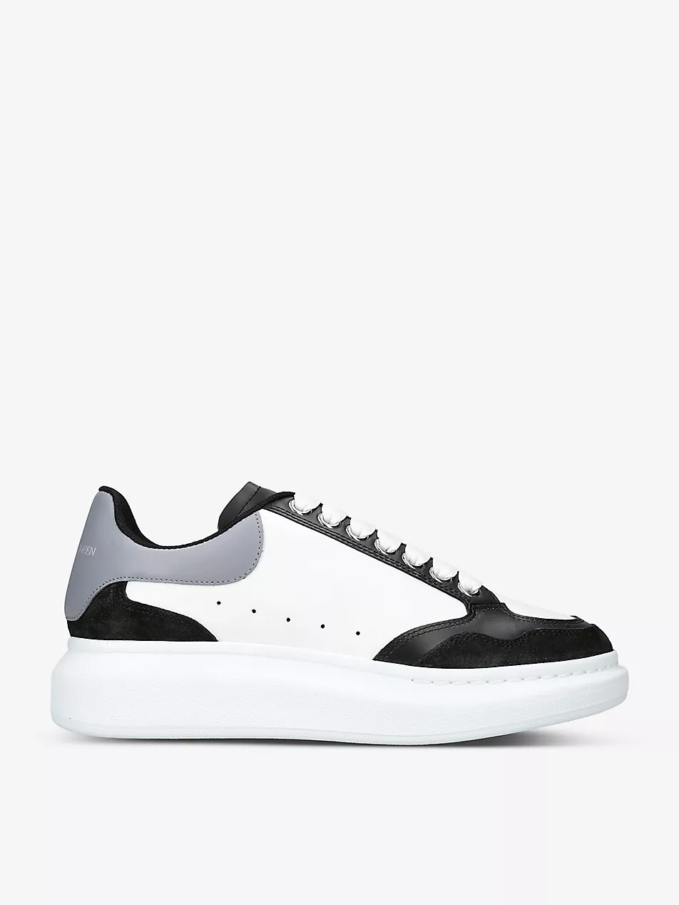 Men’s Oversized platform-sole leather low-top trainers | Selfridges