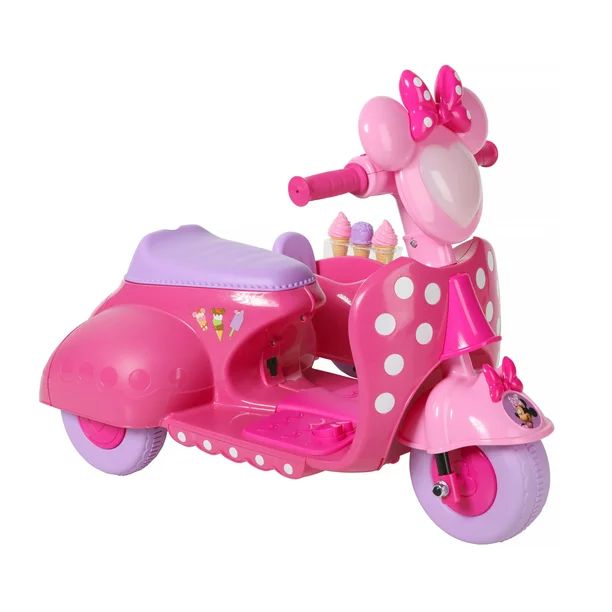 Minnie Mouse 6V Sidecar Scooter | Walmart (US)