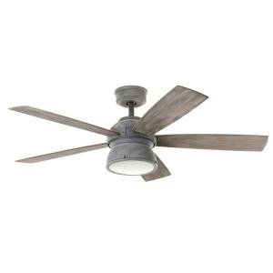 Home Decorators Collection 52 in. Indoor/Outdoor Weathered Gray Ceiling Fan | Amazon (US)