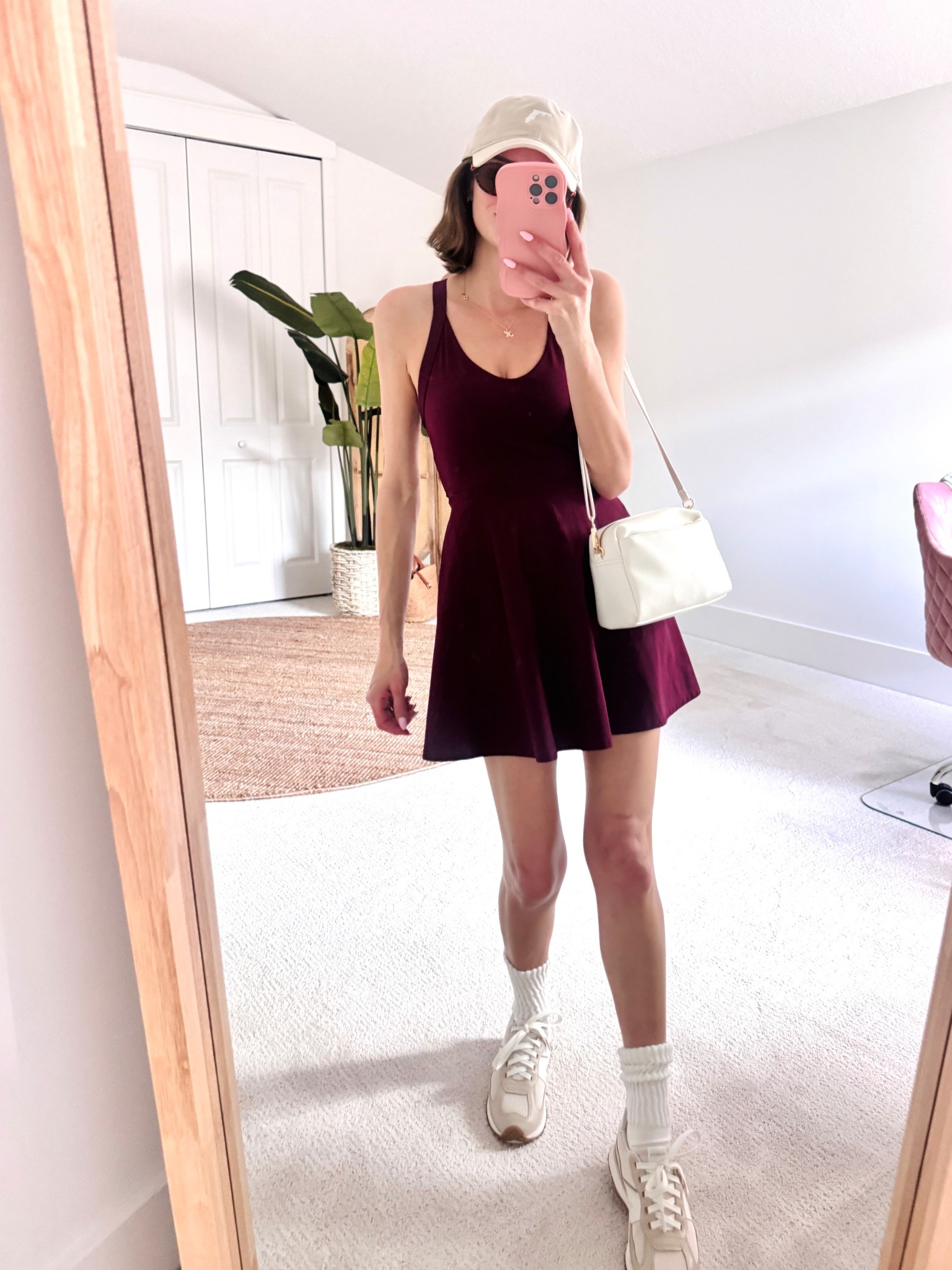Same tennis dress but make it burgundy. Size XS, fits true to size. 

#LTKSaleAlert #LTKActive #LTKmomlife