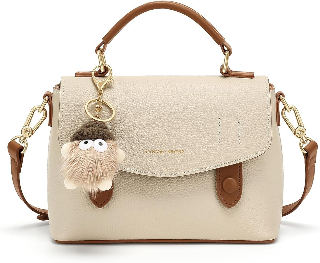 Crossbody Bags For Women, Leather Handbags For Women, For Two Carrying Styles With Charms | Amazon (US)