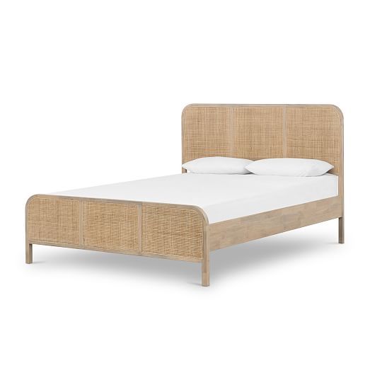 Modern Rattan Bed | West Elm (US)