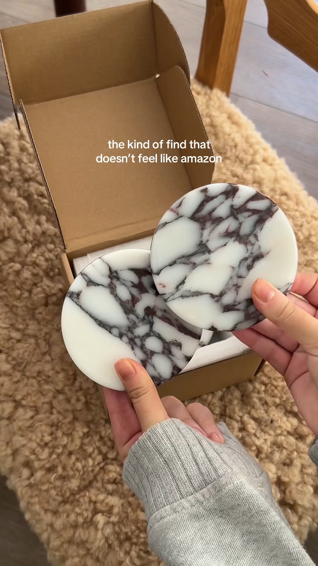finally back in stock!! calacatta marble coasters from amazon!

#LTKHome