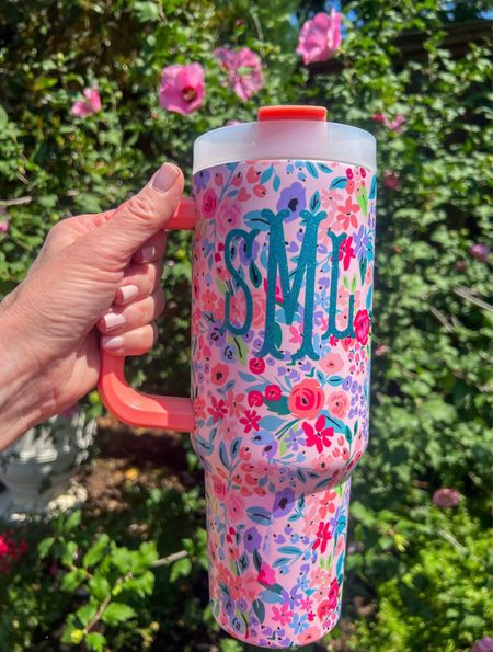 Gotta hydrate in the summer, and this darling floral insulated travel
Tumbler can be personalized for free (or not, you choose). Comes with a straw.



#LTKActive #LTKGiftGuide #LTKTravel