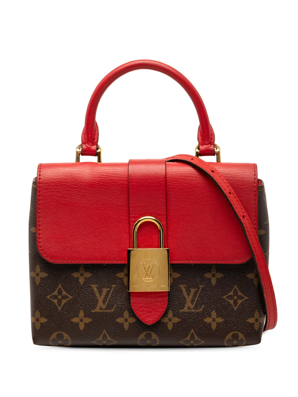 Louis Vuitton Pre-Owned 2021-2025 Monogram Locky BB satchel - Brown | Farfetch Global