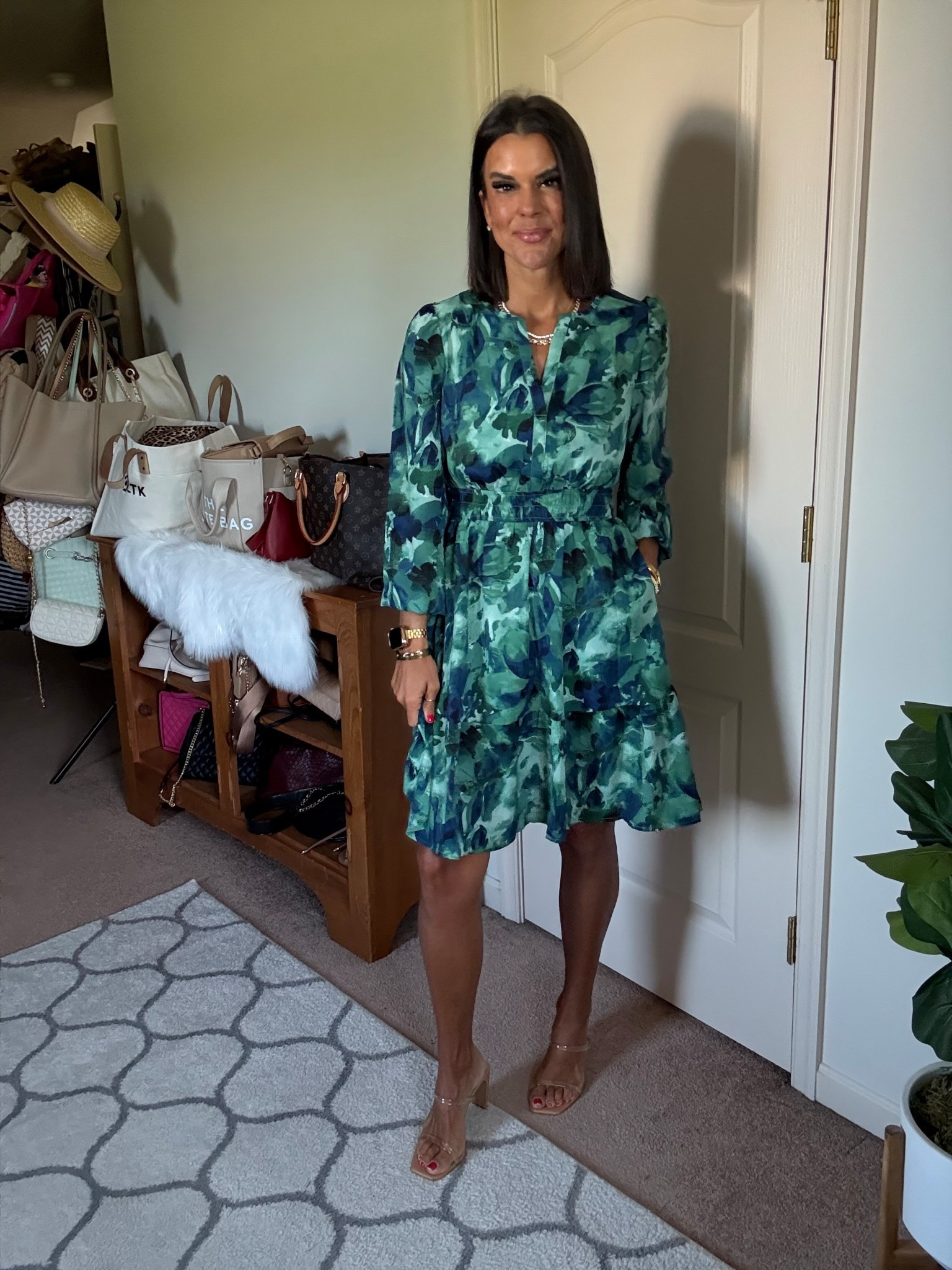 Size small in dress 

#LTKFindsUnder100 #LTKSeasonal