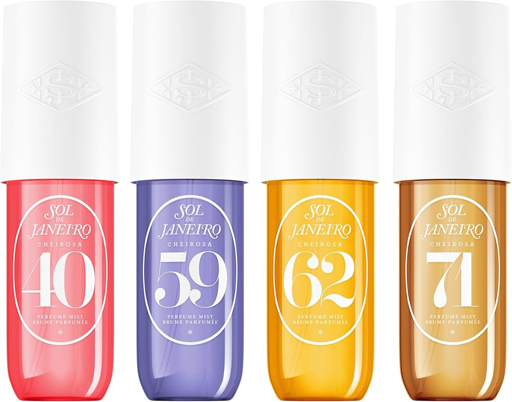 Sol de Janeiro Body Mist Set for Vanilla Perfume Lovers | Four Unique Vanilla Fragrances | Cheiro... | Amazon (US)