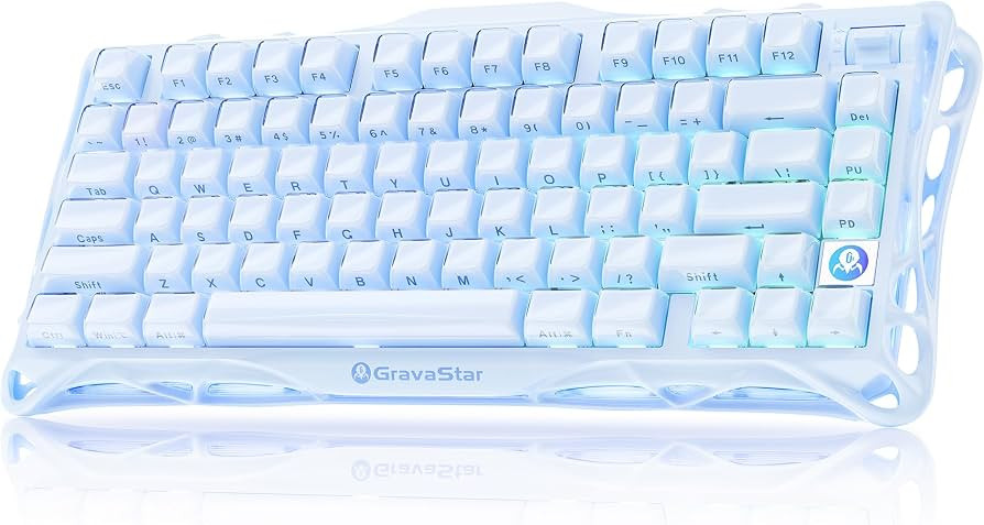GravaStar Mercury K1 75% Wireless Mechanical Gaming Keyboard RGB Backlit | Amazon (US)
