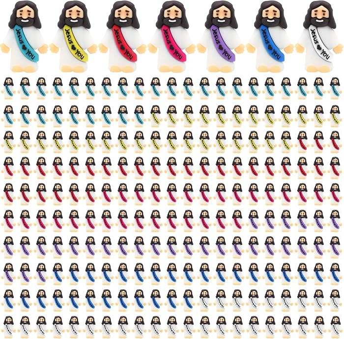 210 Pack Little Jesus Figurines in Bulk, Pocket Jesus Loves You, Jesus Small Figures, Little Tiny... | Amazon (US)