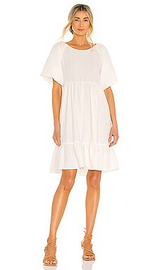 BCBGeneration Midi Dress in Off White from Revolve.com | Revolve Clothing (Global)