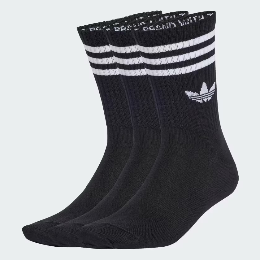 3-Stripes Crew Socks 3 Pairs | adidas (UK)