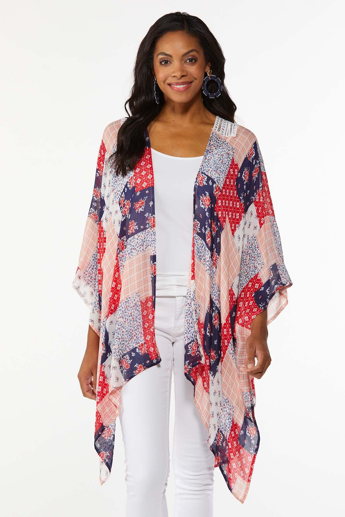 Patchwork Kimono | Cato Fashions