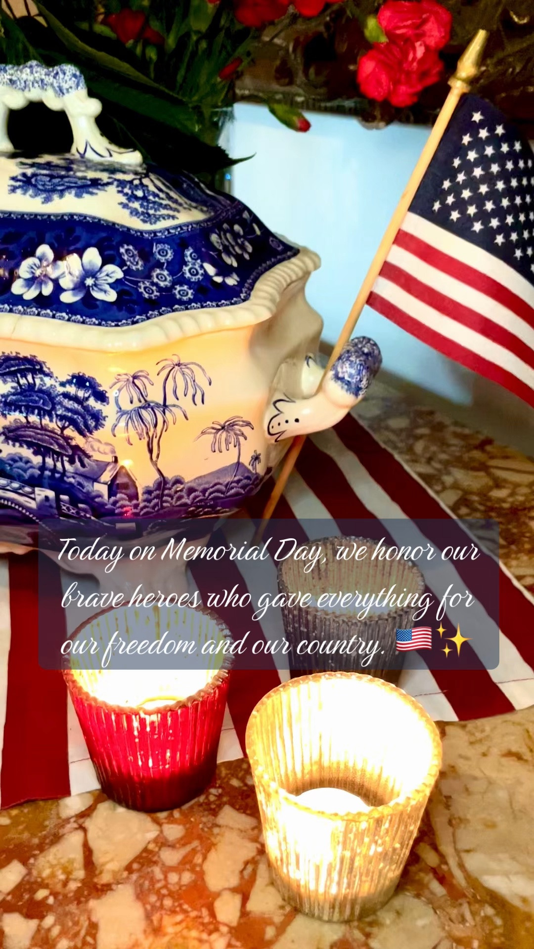 I’m so proud that one of my very first posts is a tribute to our brave heroes this Memorial Day 🇺🇸 Honoring the men and women who gave everything for our freedom. Today, we remember, reflect, and give thanks for their sacrifice.🇺🇸❤️

#LTKSeasonal #LTKHome
