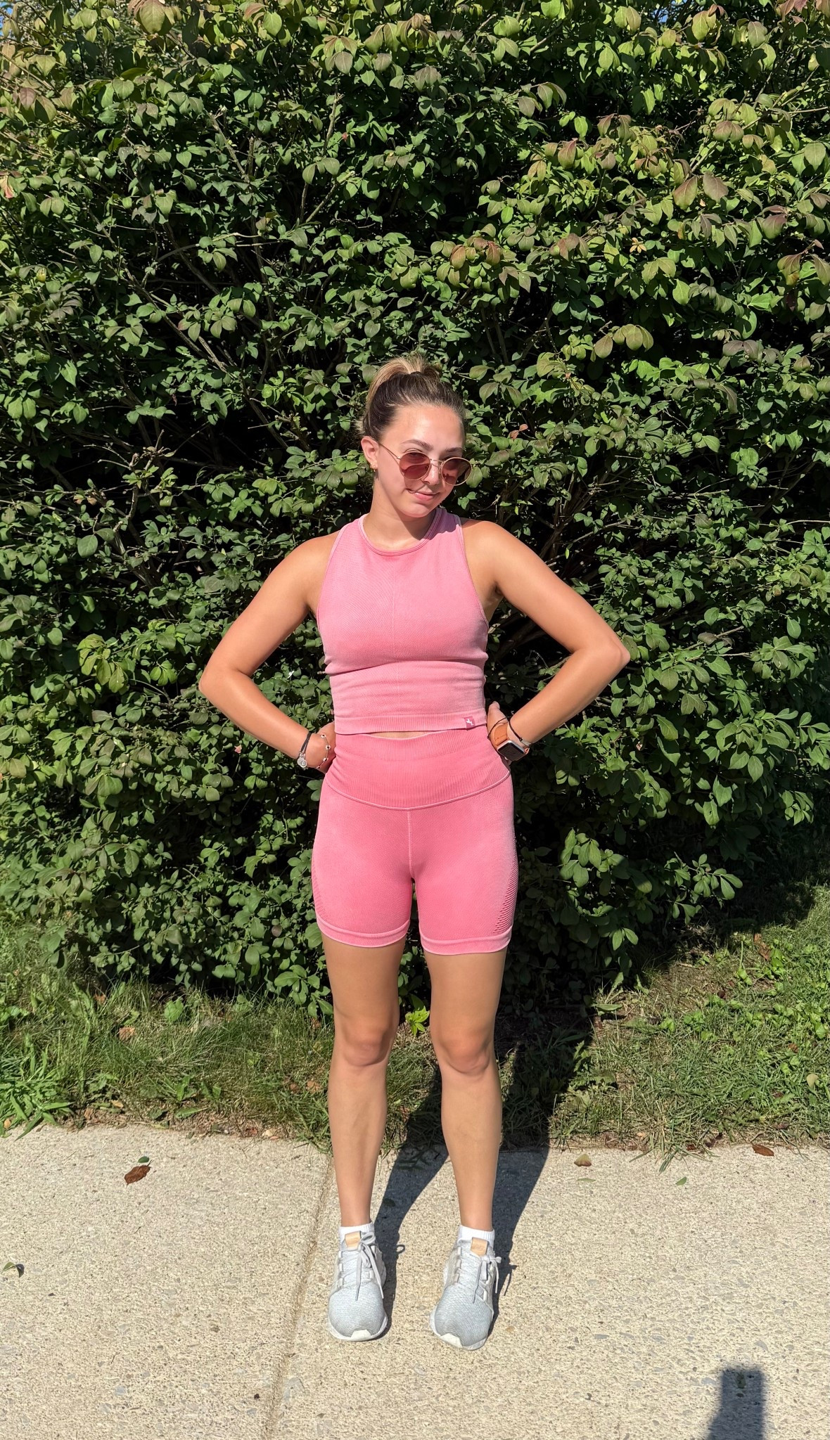 Cutest JoyLab set 🩷 

Top: size small
Bottoms: size small 

Unfortunately no longer sold at Target, but they do have it on Poshmark!! 

#LTKActive #LTKPetite #LTKSeasonal