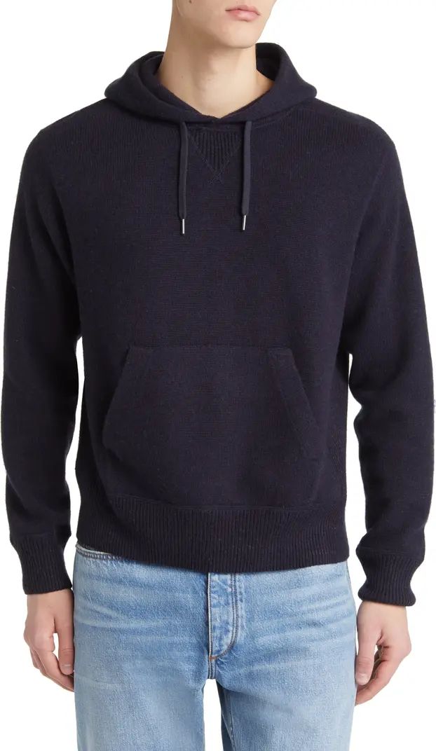 BUCK MASON Wool & Cashmere Sweater Hoodie | Nordstrom | Nordstrom
